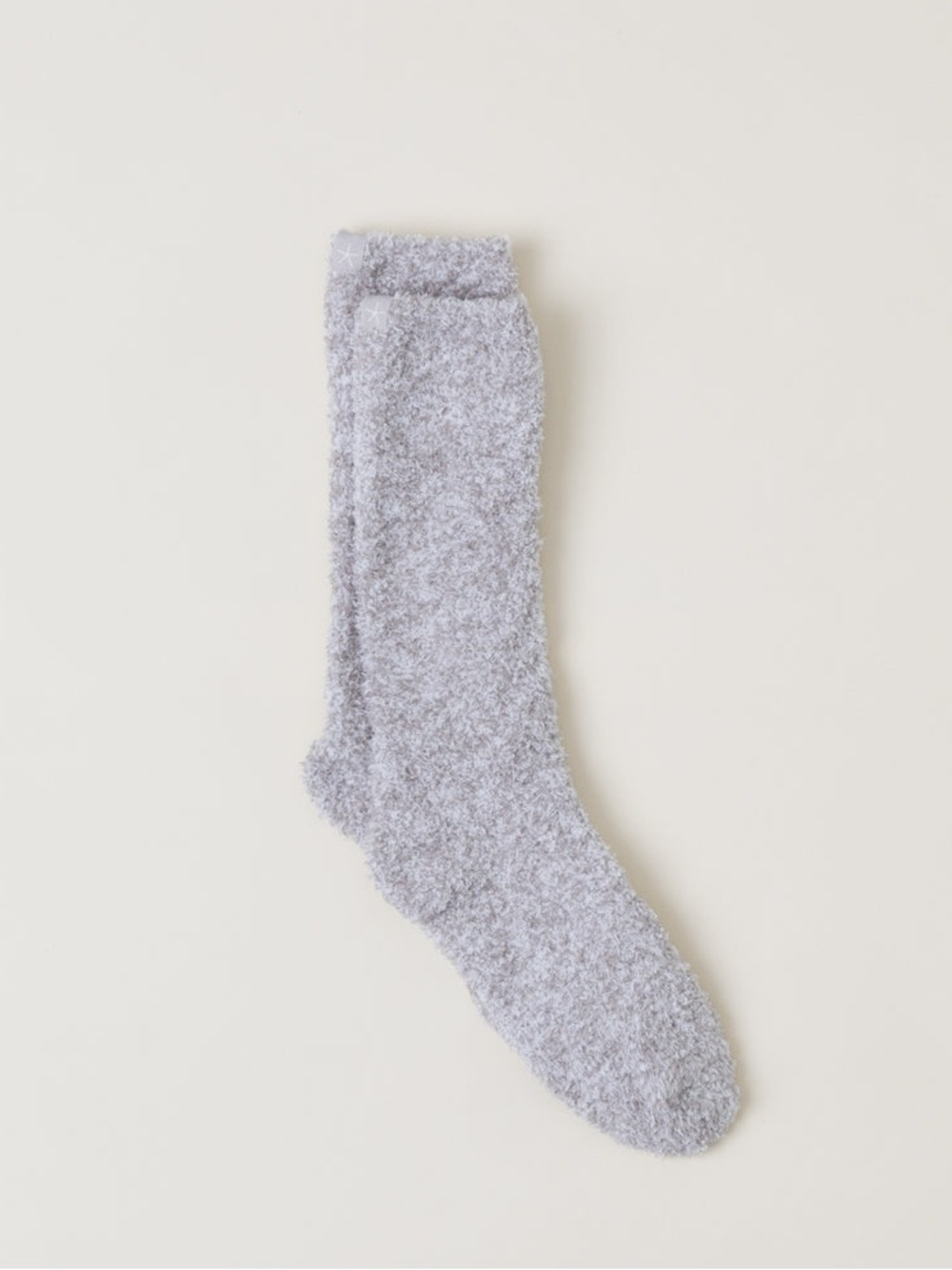 Barefoot Dreams CozyChic Heathered Socks Gray Lounge Small/Medium